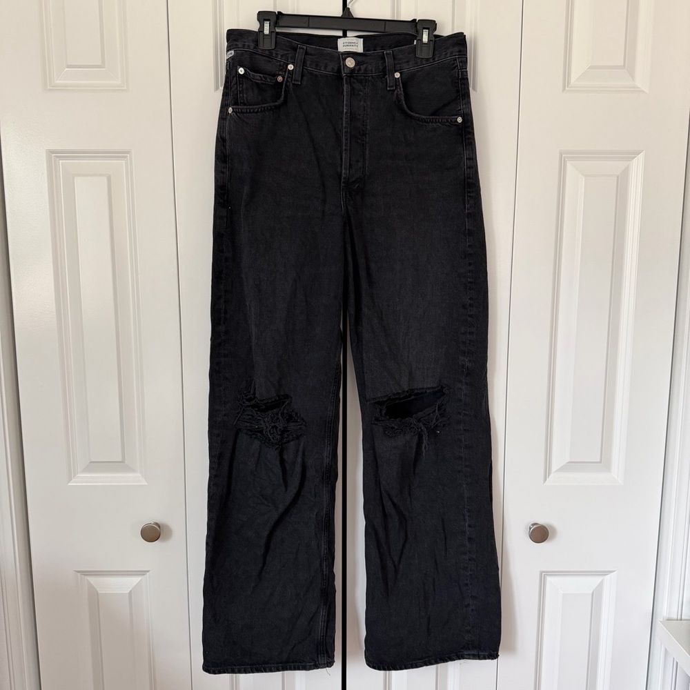 Citizens of Hummanity Ayla baggy jean in Metropolis - Picture 8 of 10